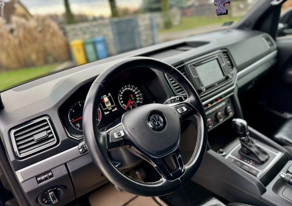 Volkswagen Amarok cena 165000 przebieg: 62000, rok produkcji 2018 z Siedliszcze małe 742